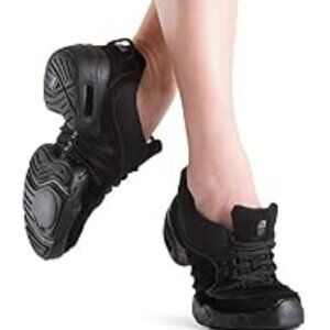 Bloch DRT Dance Shoe Sneaker Size 9 Black Mesh Sneaker